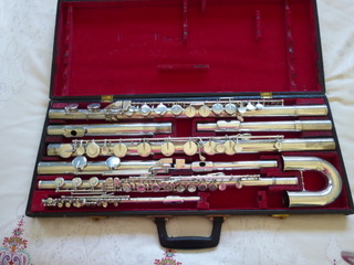 Set of flutes
